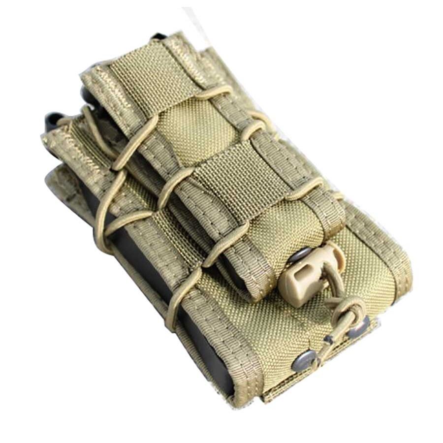 TMC TACO type M16+Pistol Magazine Pouch Tan