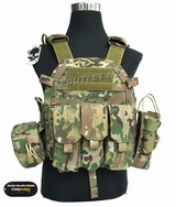 TMC Cordura LBT6094A Style Plate Carrier w/3 Pouch (Multicam)