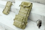 Cordura Clips MOLLE Hydration Carrier (Tan Khaki)