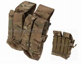 Cordura MOLLE M4/M16 + Pistol MAG Mon Key Pouch Multicam