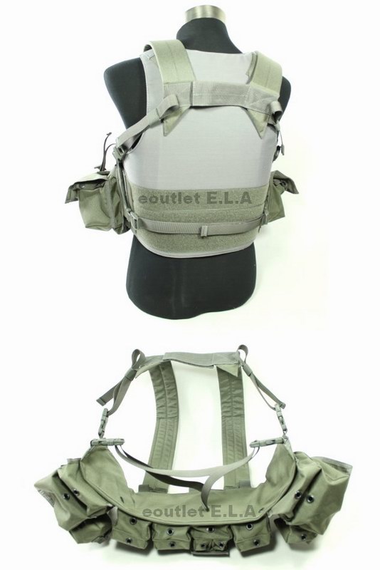 Cordura Tactical LBT 1961A Band Chest Rig (RG)