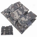 MOLLE Triple Magazine Mag Pouch ACU