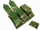 MOLLE Triple Magazine Mag Pouch MARPAT Digital Woodland