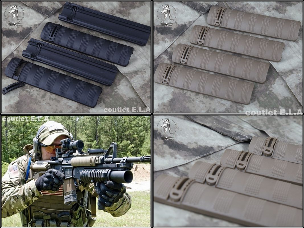TROY Type Tactical Rail Cover DE/Tan