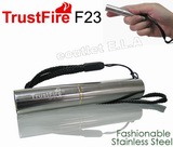 TrustFire F23 XP-E LED Stainless Steel LED Torch