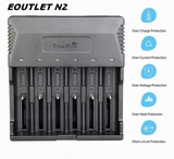 Trustfire TR-012 6 Slots Universal Intelligent Battery Charger
