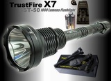 TrustFire X7 SST-50 1300 Lumen LED RECHARGE Torch