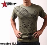 Guardian Spirit AR15 M4A1 Carbine T-Shirt Green OD