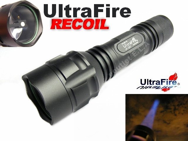 UltraFire UF-007 Recoil CREE LED Flashlight Torch
