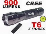 UltraFire 900Lum T6 5M XM-L LED Flashlight Torch