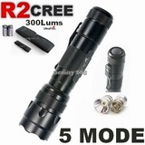 UltraFire 502B R5-5M 350Lum LED Tactic Flashlight