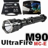 UltraFire M90 MC-E LED 4MODE Flashlight Torch MCE