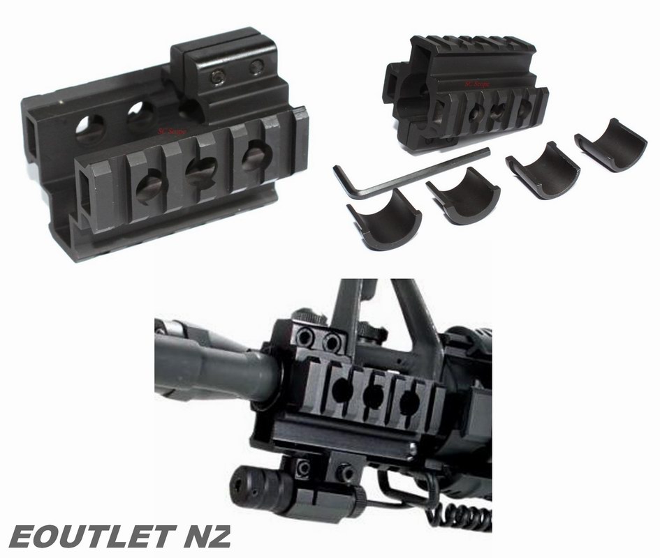VO Universal M series Tri-Rail Barrel Mount