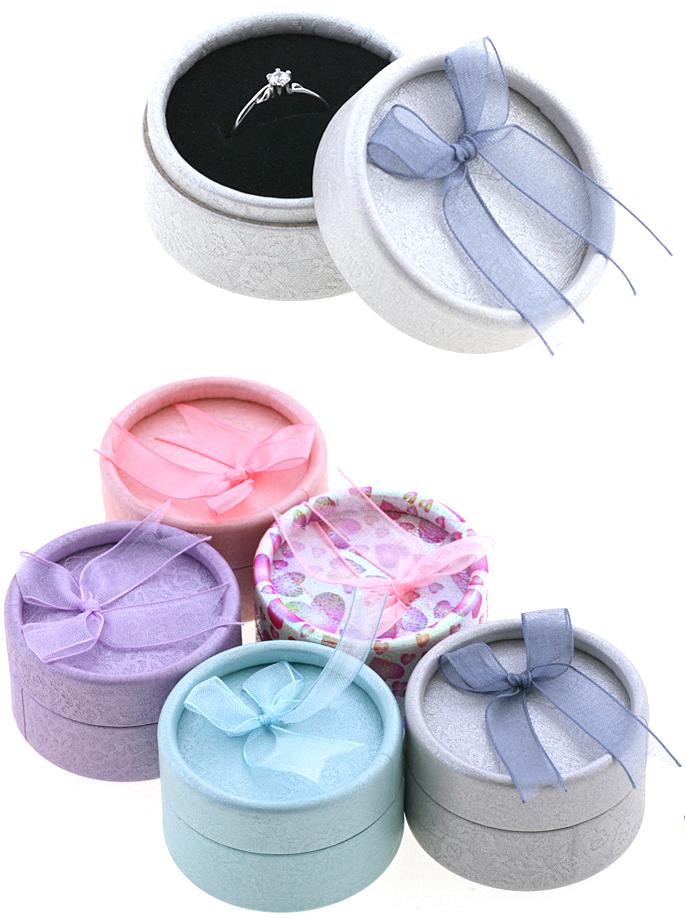 RIBBON JEWELLERY GIFT BOX (Medium) 55mm diameter