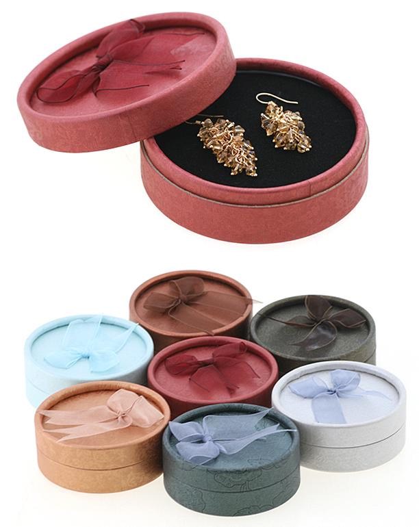 RIBBON JEWELLERY GIFT BOX (Large) 85mm diameter