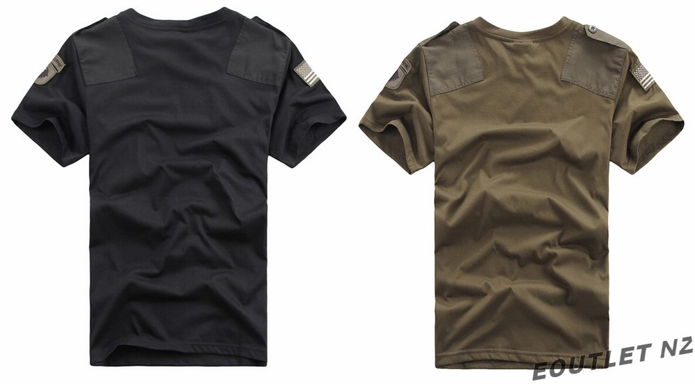 FREE KNIGHT US ARMY AIRBORNE Tactical Military Combat T-Shirt Kh