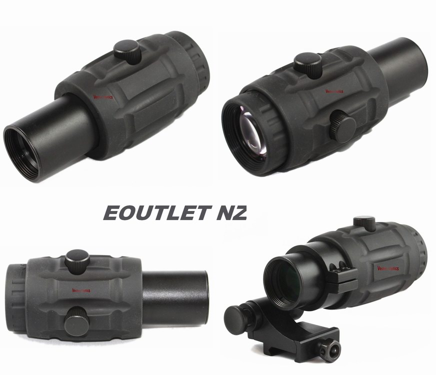 Vector Optics Tactical 3x Magnifier Quick Scope Flip Side Mount