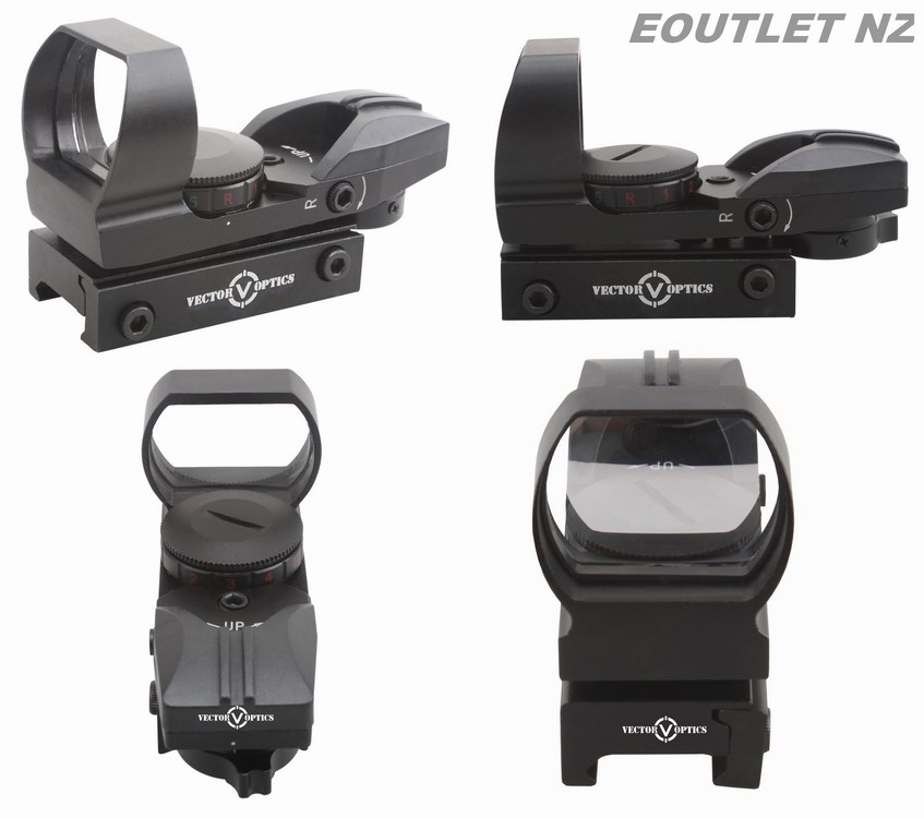 Vector Optics Imp 1x23x34 Multi Reticle Reflex Red Dot Scope