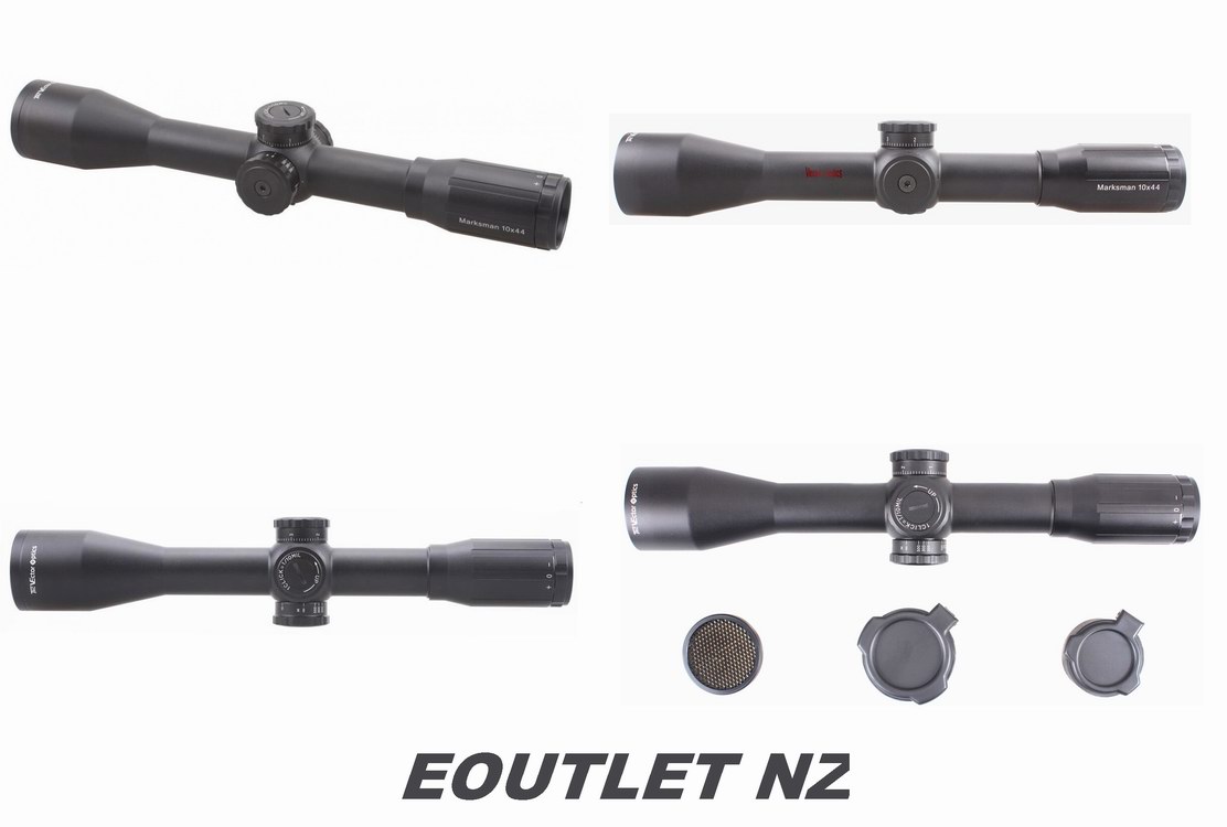 Vector Optics Marksman 10x44 Sniper Riflescope w/ Honeycomb