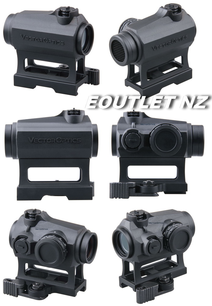 Vector Optics Maverick 1x22 BLACK Rubber Armour