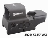 Vector Optics Omega Manufacturing 8 Reticle Red Dot Sight Diamon