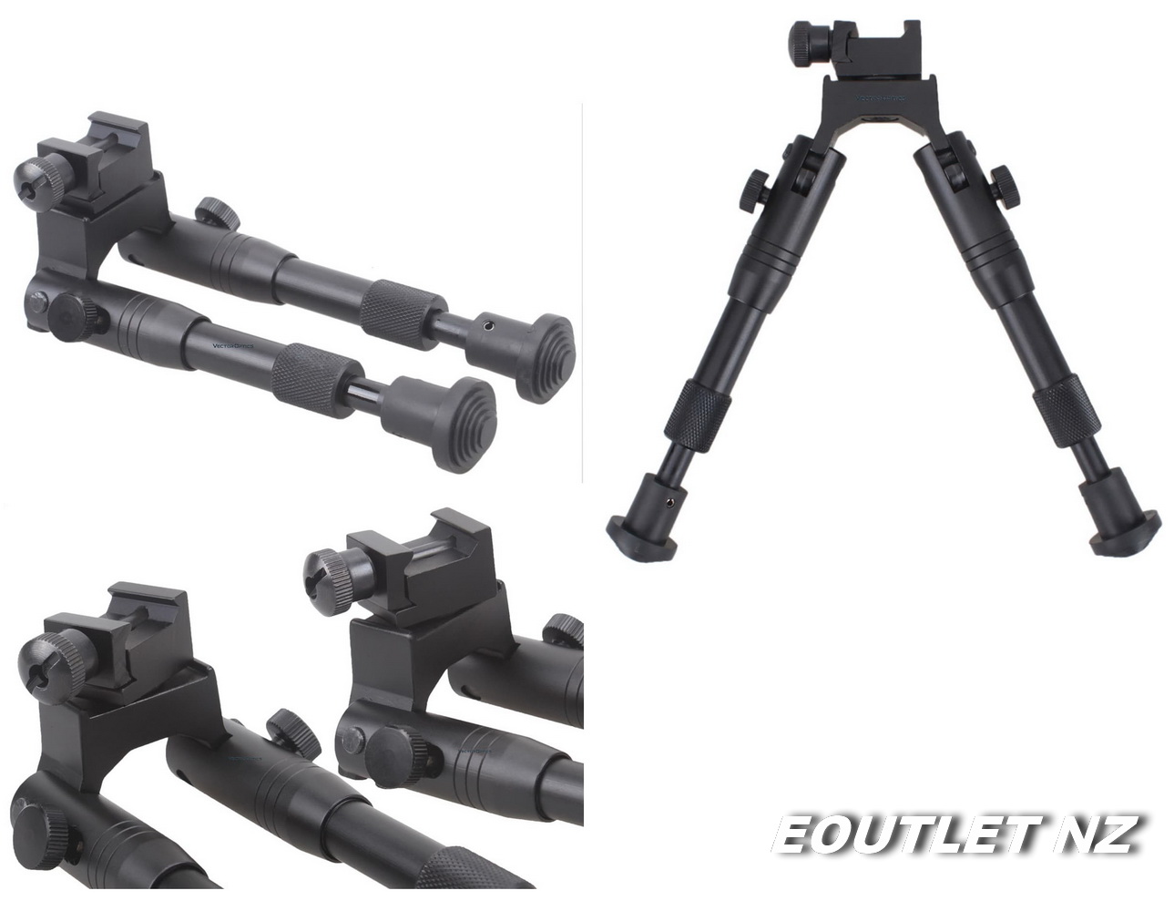 Vector Optics TACVector Rokstad Universal Pistol Bipod 6-6.5\'\'