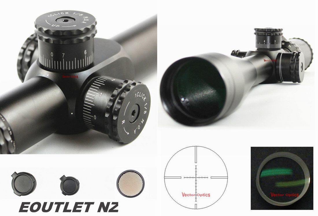 Vector Optics Sentinel 10-40x50 SFP Sniper Riflescope GENI