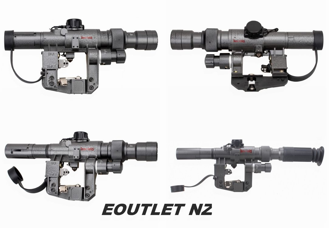 Vector Optics Dragunov 3-9x24 SVD Tactical Military Sniper Scope