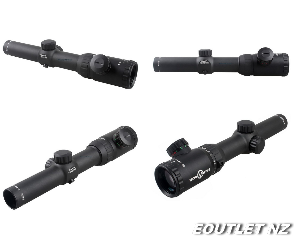 Vector Optics Swift 1.25-4.5x26 SFP Riflescope