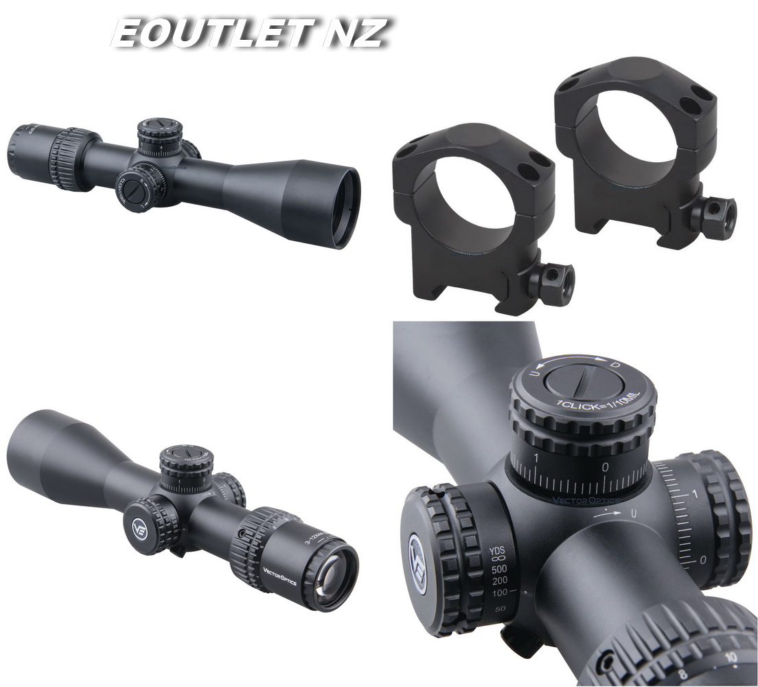 Vector Optics Veyron 3-12x44 SFP Riflescope