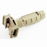 Tactical Vertical Grip w/ Side Rail (Tan)
