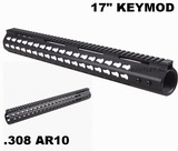 Tactical AR10 .308 17" Inch KeyMod Free Float Handguard