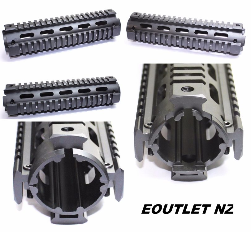 Tactical 9\" M Series Carbine Drop In Quad Rail RIS Handguard GBB