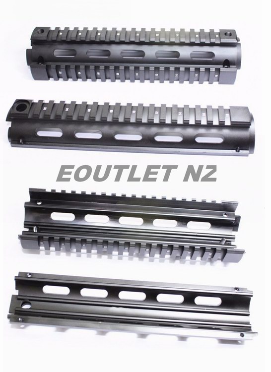 Tactical 9\" M Series Carbine Drop In Quad Rail RIS Handguard GBB