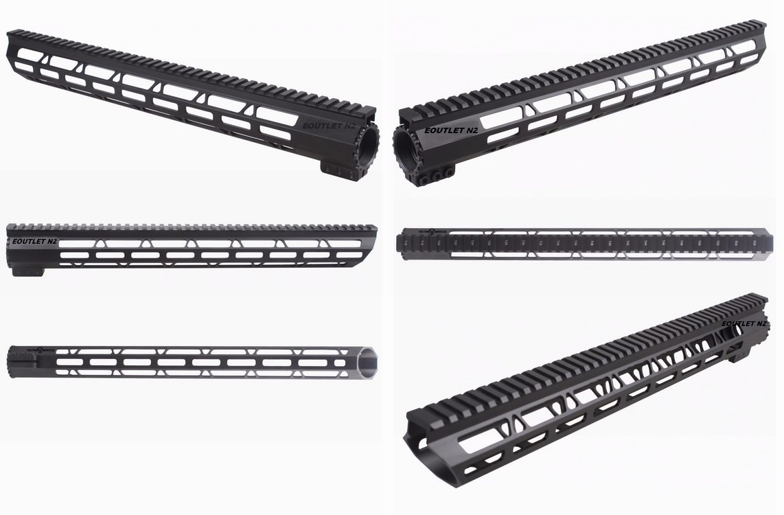 VO Tactical M-LOK 17\" Slim Free Float Handguard for M Series GBB