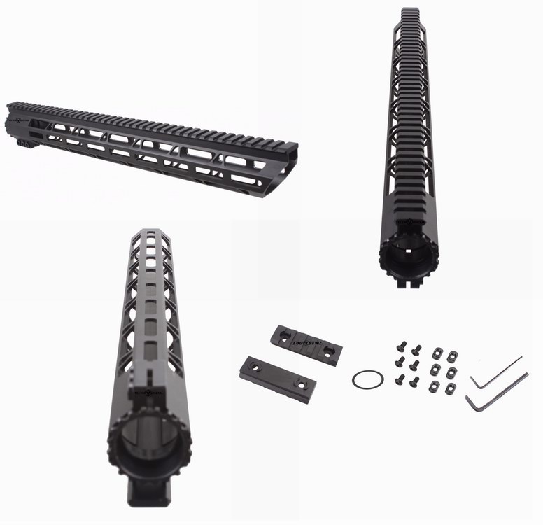 VO Tactical M-LOK 17\" Slim Free Float Handguard for M Series GBB