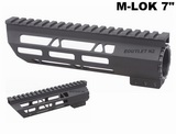 Tactical M-LOK 7" Slim Free Float Handguard for M Series GBB