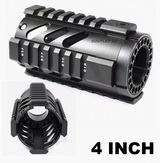 Tactical T.S. 4" Carbine Free Floating Quad Rail Handguard Mount