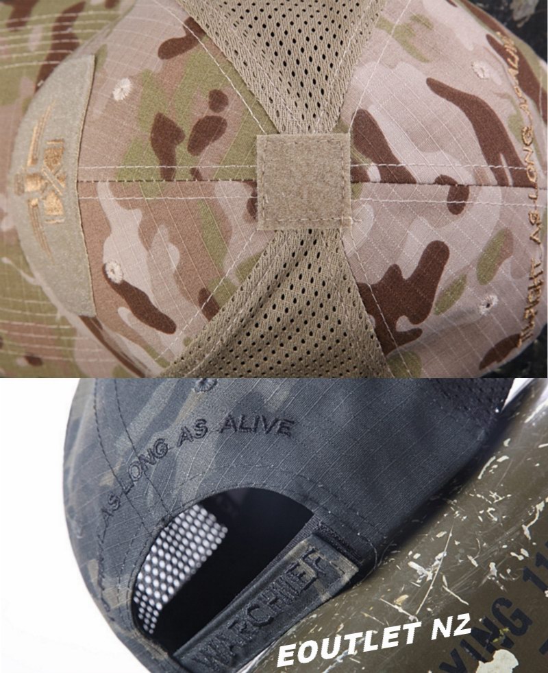 Evil War Chief Tactical Ops Cap w/Mesh Multicam Tropic
