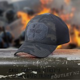 Evil War Chief Tactical Ops Cap w/Mesh Multicam Black