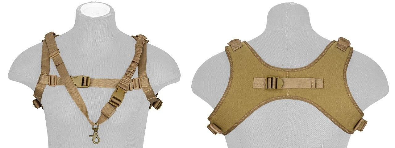WoSport Tactical One-Point Sling Vest Tan