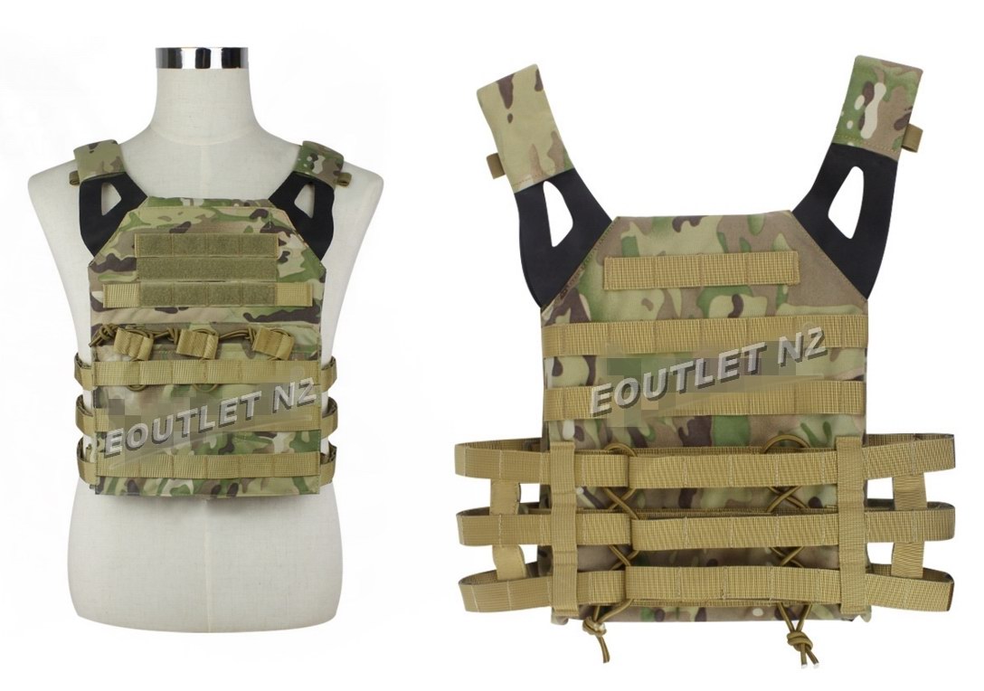 JPC Jump Plate Carrier Tactical Vest Multicam