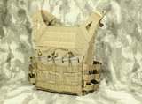 JPC Jump Plate Carrier Tactical Vest Coyote Tan