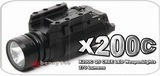 Spider X200C Tactical Q5 CREE 270 Lumens Weaponlight